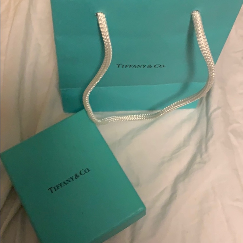 2 Tiffany & Co boxes and bags